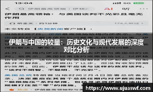 伊朗与中国的较量：历史文化与现代发展的深度对比分析